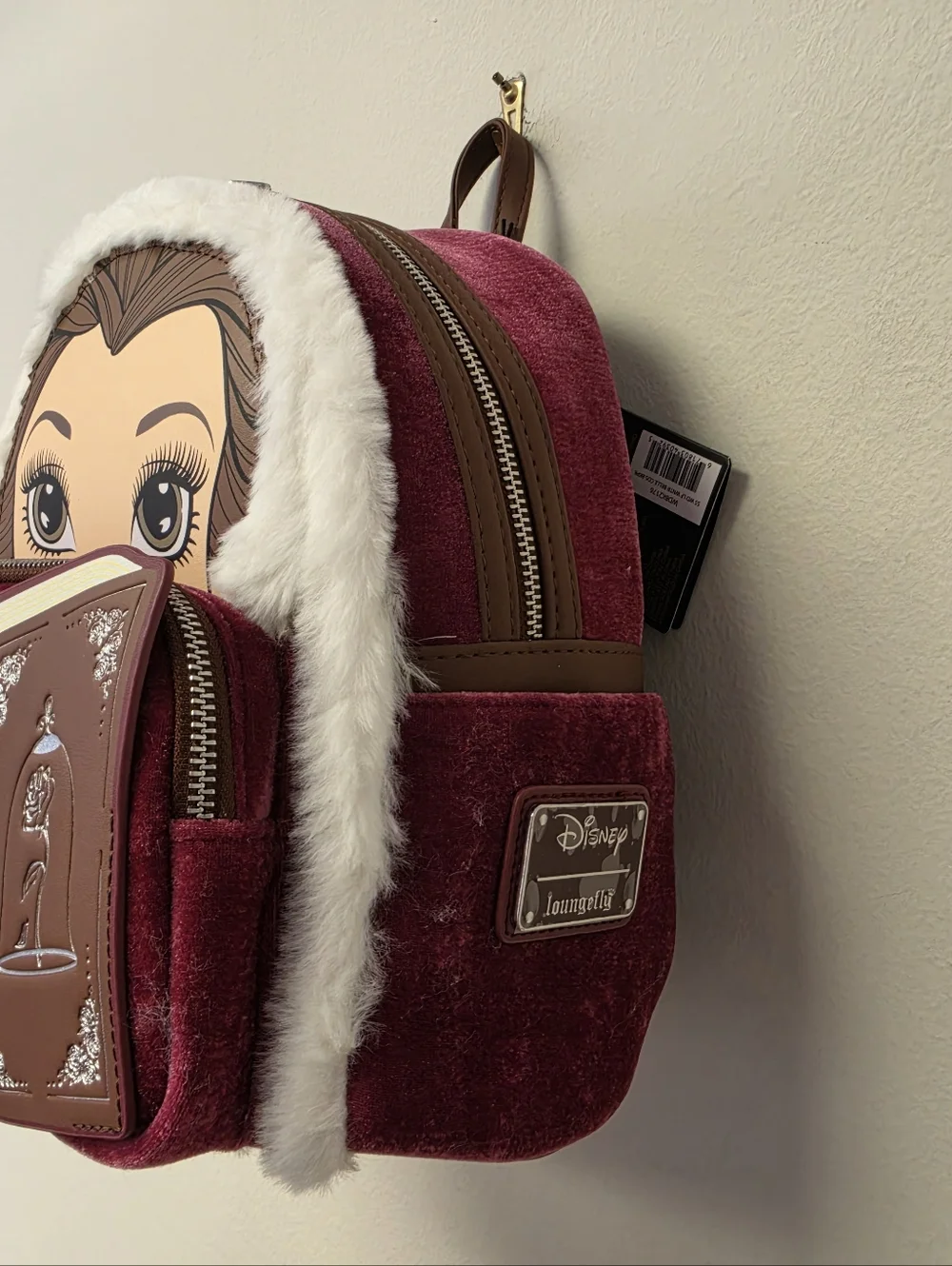 Loungefly Disney Winter Belle Cosplay Beauty and the Beast Backpack